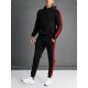 Men's Tracksuit Sweatsuit 2 Piece Street Winter Long Sleeve Thermal Warm Breathable Moisture Wicking Fitness Gym Workout Running Sportswear Activewear Stripes Black Yellow Red Men's Tracksuit Sweatsuit 2 Piece Street Winter Long Sleeve Thermal Warm Breathable Moisture Wicking Fitness Gym Workout Running Sportswear Activewear Stripes Black Yellow Red