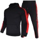 Men's Tracksuit Sweatsuit 2 Piece Street Winter Long Sleeve Thermal Warm Breathable Moisture Wicking Fitness Gym Workout Running Sportswear Activewear Stripes Black Yellow Red Men's Tracksuit Sweatsuit 2 Piece Street Winter Long Sleeve Thermal Warm Breathable Moisture Wicking Fitness Gym Workout Running Sportswear Activewear Stripes Black Yellow Red