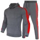 Men's Tracksuit Sweatsuit 2 Piece Street Winter Long Sleeve Thermal Warm Breathable Moisture Wicking Fitness Gym Workout Running Sportswear Activewear Stripes Black Yellow Red Men's Tracksuit Sweatsuit 2 Piece Street Winter Long Sleeve Thermal Warm Breathable Moisture Wicking Fitness Gym Workout Running Sportswear Activewear Stripes Black Yellow Red