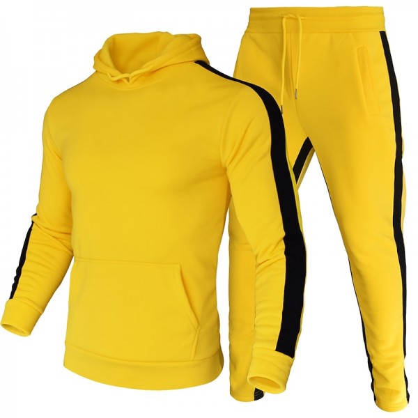 Men's Tracksuit Sweatsuit 2 Piece Street Winter Long Sleeve Thermal Warm Breathable Moisture Wicking Fitness Gym Workout Running Sportswear Activewear Stripes Black Yellow Red Men's Tracksuit Sweatsuit 2 Piece Street Winter Long Sleeve Thermal Warm Breathable Moisture Wicking Fitness Gym Workout Running Sportswear Activewear Stripes Black Yellow Red