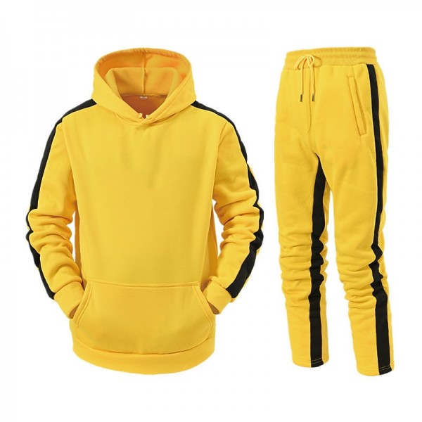 Men's Tracksuit Sweatsuit 2 Piece Street Winter Long Sleeve Thermal Warm Breathable Moisture Wicking Fitness Gym Workout Running Sportswear Activewear Stripes Black Yellow Red Men's Tracksuit Sweatsuit 2 Piece Street Winter Long Sleeve Thermal Warm Breathable Moisture Wicking Fitness Gym Workout Running Sportswear Activewear Stripes Black Yellow Red