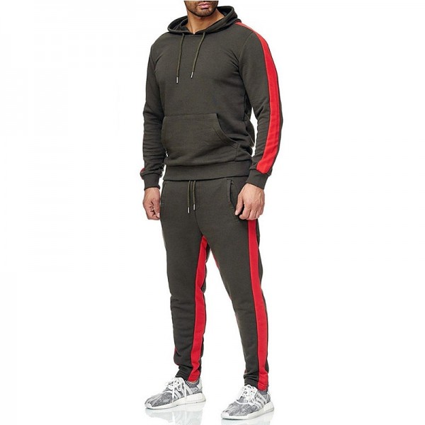 Men's Tracksuit Sweatsuit 2 Piece Street Winter Long Sleeve Thermal Warm Breathable Moisture Wicking Fitness Gym Workout Running Sportswear Activewear Stripes Black Yellow Red Men's Tracksuit Sweatsuit 2 Piece Street Winter Long Sleeve Thermal Warm Breathable Moisture Wicking Fitness Gym Workout Running Sportswear Activewear Stripes Black Yellow Red