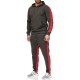 Men's Tracksuit Sweatsuit 2 Piece Street Winter Long Sleeve Thermal Warm Breathable Moisture Wicking Fitness Gym Workout Running Sportswear Activewear Stripes Black Yellow Red Men's Tracksuit Sweatsuit 2 Piece Street Winter Long Sleeve Thermal Warm Breathable Moisture Wicking Fitness Gym Workout Running Sportswear Activewear Stripes Black Yellow Red