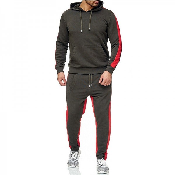Men's Tracksuit Sweatsuit 2 Piece Street Winter Long Sleeve Thermal Warm Breathable Moisture Wicking Fitness Gym Workout Running Sportswear Activewear Stripes Black Yellow Red Men's Tracksuit Sweatsuit 2 Piece Street Winter Long Sleeve Thermal Warm Breathable Moisture Wicking Fitness Gym Workout Running Sportswear Activewear Stripes Black Yellow Red