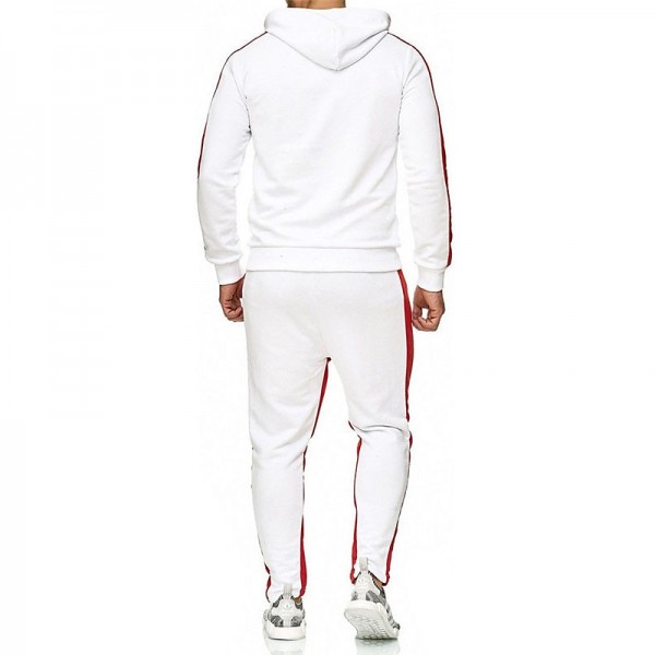 Men's Tracksuit Sweatsuit 2 Piece Street Winter Long Sleeve Thermal Warm Breathable Moisture Wicking Fitness Gym Workout Running Sportswear Activewear Stripes Black Yellow Red Men's Tracksuit Sweatsuit 2 Piece Street Winter Long Sleeve Thermal Warm Breathable Moisture Wicking Fitness Gym Workout Running Sportswear Activewear Stripes Black Yellow Red