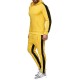 Men's Tracksuit Sweatsuit 2 Piece Street Winter Long Sleeve Thermal Warm Breathable Moisture Wicking Fitness Gym Workout Running Sportswear Activewear Stripes Black Yellow Red Men's Tracksuit Sweatsuit 2 Piece Street Winter Long Sleeve Thermal Warm Breathable Moisture Wicking Fitness Gym Workout Running Sportswear Activewear Stripes Black Yellow Red