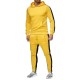 Men's Tracksuit Sweatsuit 2 Piece Street Winter Long Sleeve Thermal Warm Breathable Moisture Wicking Fitness Gym Workout Running Sportswear Activewear Stripes Black Yellow Red Men's Tracksuit Sweatsuit 2 Piece Street Winter Long Sleeve Thermal Warm Breathable Moisture Wicking Fitness Gym Workout Running Sportswear Activewear Stripes Black Yellow Red