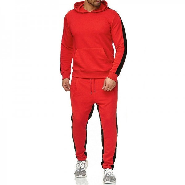 Men's Tracksuit Sweatsuit 2 Piece Street Winter Long Sleeve Thermal Warm Breathable Moisture Wicking Fitness Gym Workout Running Sportswear Activewear Stripes Black Yellow Red Men's Tracksuit Sweatsuit 2 Piece Street Winter Long Sleeve Thermal Warm Breathable Moisture Wicking Fitness Gym Workout Running Sportswear Activewear Stripes Black Yellow Red