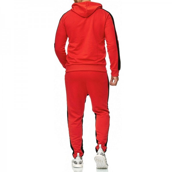 Men's Tracksuit Sweatsuit 2 Piece Street Winter Long Sleeve Thermal Warm Breathable Moisture Wicking Fitness Gym Workout Running Sportswear Activewear Stripes Black Yellow Red Men's Tracksuit Sweatsuit 2 Piece Street Winter Long Sleeve Thermal Warm Breathable Moisture Wicking Fitness Gym Workout Running Sportswear Activewear Stripes Black Yellow Red
