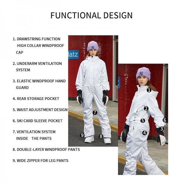 MUTUSNOW Women's Ski Suit Outdoor Autumn / Fall Waterproof Windproof Warm Breathable Clothing Suit for Skiing Hiking Camping Snowboarding / Winter / Fashion MUTUSNOW Women's Ski Suit Outdoor Autumn / Fall Waterproof Windproof Warm Breathable Clothing Suit for Skiing Hiking Camping Snowboarding / Winter / Fashion