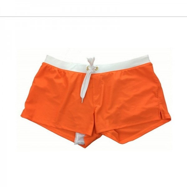Men&#039;s Board Shorts Swim Shorts Swim Trunks Drawstring with Mesh lining Split Solid Color Breathable Quick Dry Athletic Beach Swimming Pool Chic &amp; Modern Casual / Sporty Grass Green Black Stretchy