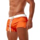 Men&#039;s Board Shorts Swim Shorts Swim Trunks Drawstring with Mesh lining Split Solid Color Breathable Quick Dry Athletic Beach Swimming Pool Chic &amp; Modern Casual / Sporty Grass Green Black Stretchy