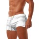 Men&#039;s Board Shorts Swim Shorts Swim Trunks Drawstring with Mesh lining Split Solid Color Breathable Quick Dry Athletic Beach Swimming Pool Chic &amp; Modern Casual / Sporty Grass Green Black Stretchy
