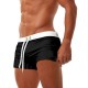 Men&#039;s Board Shorts Swim Shorts Swim Trunks Drawstring with Mesh lining Split Solid Color Breathable Quick Dry Athletic Beach Swimming Pool Chic &amp; Modern Casual / Sporty Grass Green Black Stretchy