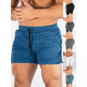 Men&#039;s Running Shorts Athletic Shorts Shorts Outdoor Athletic Breathable Quick Dry Fitness Marathon Running Sportswear Activewear Solid Colored Dark Grey fluorescent green Black