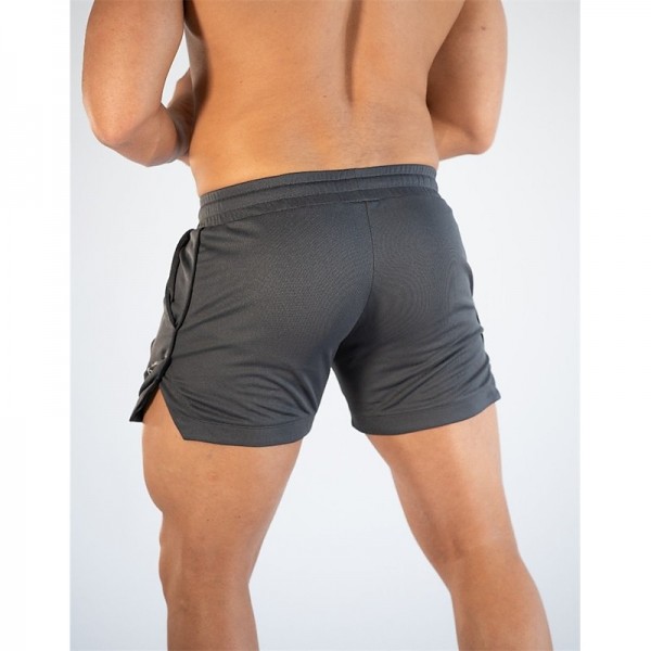 Men's Running Shorts Athletic Shorts Shorts Outdoor Athletic Breathable Quick Dry Fitness Marathon Running Sportswear Activewear Solid Colored Dark Grey fluorescent green Black Men's Running Shorts Athletic Shorts Shorts Outdoor Athletic Breathable Quick Dry Fitness Marathon Running Sportswear Activewear Solid Colored Dark Grey fluorescent green Black