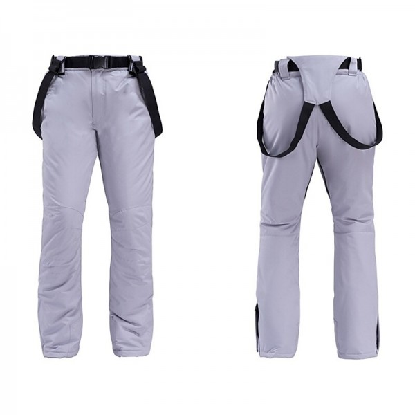 Men's Women's Ski Jacket with Bib Pants Outdoor Winter Thermal Warm Waterproof Windproof Breathable Hooded Clothing Suit for Snowboarding Ski Mountain / Cotton Men's Women's Ski Jacket with Bib Pants Outdoor Winter Thermal Warm Waterproof Windproof Breathable Hooded Clothing Suit for Snowboarding Ski Mountain / Cotton
