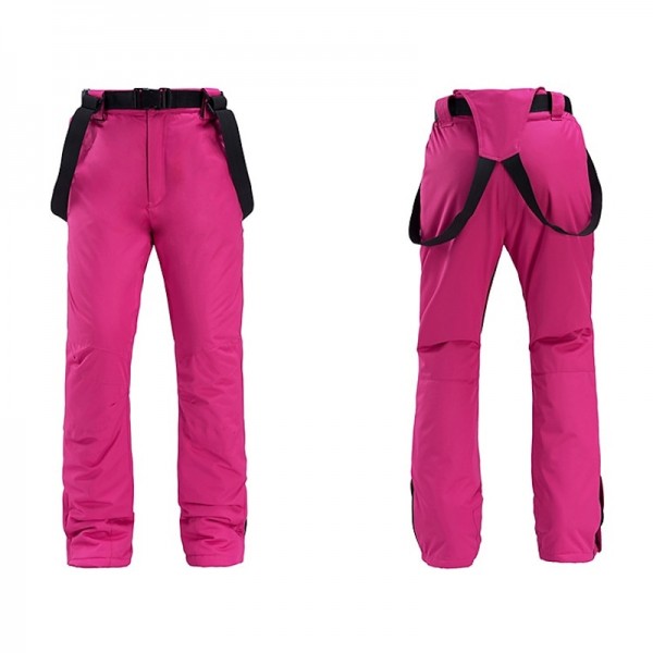 Men's Women's Ski Jacket with Bib Pants Outdoor Winter Thermal Warm Waterproof Windproof Breathable Hooded Clothing Suit for Snowboarding Ski Mountain / Cotton Men's Women's Ski Jacket with Bib Pants Outdoor Winter Thermal Warm Waterproof Windproof Breathable Hooded Clothing Suit for Snowboarding Ski Mountain / Cotton