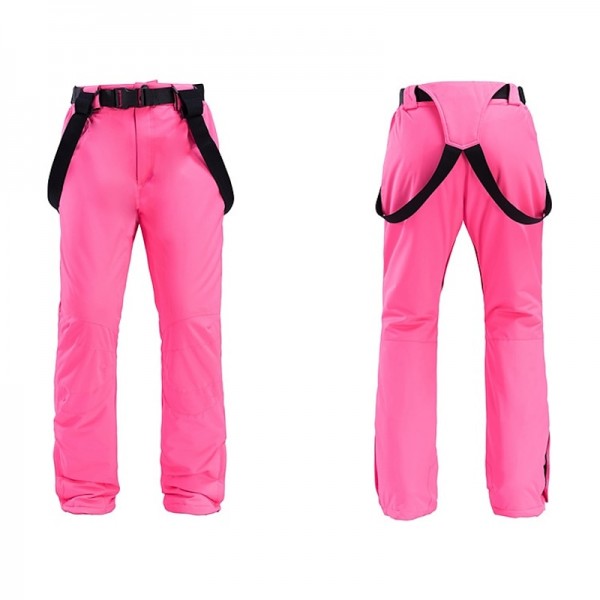 Men's Women's Ski Jacket with Bib Pants Outdoor Winter Thermal Warm Waterproof Windproof Breathable Hooded Clothing Suit for Snowboarding Ski Mountain / Cotton Men's Women's Ski Jacket with Bib Pants Outdoor Winter Thermal Warm Waterproof Windproof Breathable Hooded Clothing Suit for Snowboarding Ski Mountain / Cotton