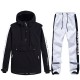 ARCTIC QUEEN Men's Women's Ski Jacket with Pants Ski Suit Outdoor Winter Thermal Warm Reflective Waterproof Windproof Hooded 1/4 Zip Pullover Snow Suit for Skiing Snowboarding Winter Sports Mountain ARCTIC QUEEN Men's Women's Ski Jacket with Pants Ski Suit Outdoor Winter Thermal Warm Reflective Waterproof Windproof Hooded 1/4 Zip Pullover Snow Suit for Skiing Snowboarding Winter Sports Mountain