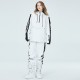 ARCTIC QUEEN Men's Women's Ski Jacket with Pants Ski Suit Outdoor Winter Thermal Warm Reflective Waterproof Windproof Hooded 1/4 Zip Pullover Snow Suit for Skiing Snowboarding Winter Sports Mountain ARCTIC QUEEN Men's Women's Ski Jacket with Pants Ski Suit Outdoor Winter Thermal Warm Reflective Waterproof Windproof Hooded 1/4 Zip Pullover Snow Suit for Skiing Snowboarding Winter Sports Mountain