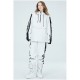 ARCTIC QUEEN Men's Women's Ski Jacket with Pants Ski Suit Outdoor Winter Thermal Warm Reflective Waterproof Windproof Hooded 1/4 Zip Pullover Snow Suit for Skiing Snowboarding Winter Sports Mountain ARCTIC QUEEN Men's Women's Ski Jacket with Pants Ski Suit Outdoor Winter Thermal Warm Reflective Waterproof Windproof Hooded 1/4 Zip Pullover Snow Suit for Skiing Snowboarding Winter Sports Mountain