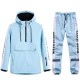 ARCTIC QUEEN Men's Women's Ski Jacket with Pants Ski Suit Outdoor Winter Thermal Warm Reflective Waterproof Windproof Hooded 1/4 Zip Pullover Snow Suit for Skiing Snowboarding Winter Sports Mountain ARCTIC QUEEN Men's Women's Ski Jacket with Pants Ski Suit Outdoor Winter Thermal Warm Reflective Waterproof Windproof Hooded 1/4 Zip Pullover Snow Suit for Skiing Snowboarding Winter Sports Mountain