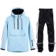 ARCTIC QUEEN Men's Women's Ski Jacket with Pants Ski Suit Outdoor Winter Thermal Warm Reflective Waterproof Windproof Hooded 1/4 Zip Pullover Snow Suit for Skiing Snowboarding Winter Sports Mountain ARCTIC QUEEN Men's Women's Ski Jacket with Pants Ski Suit Outdoor Winter Thermal Warm Reflective Waterproof Windproof Hooded 1/4 Zip Pullover Snow Suit for Skiing Snowboarding Winter Sports Mountain