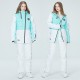 ARCTIC QUEEN Men's Women's Ski Jacket with Bib Pants Ski Suit Outdoor Winter Thermal Warm Waterproof Windproof Breathable Detachable Hood Snow Suit Clothing Suit for Skiing Camping Snowboarding ARCTIC QUEEN Men's Women's Ski Jacket with Bib Pants Ski Suit Outdoor Winter Thermal Warm Waterproof Windproof Breathable Detachable Hood Snow Suit Clothing Suit for Skiing Camping Snowboarding
