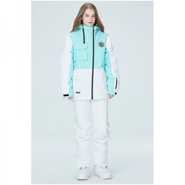 ARCTIC QUEEN Men's Women's Ski Jacket with Bib Pants Ski Suit Outdoor Winter Thermal Warm Waterproof Windproof Breathable Detachable Hood Snow Suit Clothing Suit for Skiing Camping Snowboarding ARCTIC QUEEN Men's Women's Ski Jacket with Bib Pants Ski Suit Outdoor Winter Thermal Warm Waterproof Windproof Breathable Detachable Hood Snow Suit Clothing Suit for Skiing Camping Snowboarding