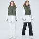 ARCTIC QUEEN Men's Women's Ski Jacket with Bib Pants Ski Suit Outdoor Winter Thermal Warm Waterproof Windproof Breathable Detachable Hood Snow Suit Clothing Suit for Skiing Camping Snowboarding ARCTIC QUEEN Men's Women's Ski Jacket with Bib Pants Ski Suit Outdoor Winter Thermal Warm Waterproof Windproof Breathable Detachable Hood Snow Suit Clothing Suit for Skiing Camping Snowboarding