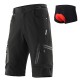 Arsuxeo Men's Bike Shorts Cycling MTB Shorts with Removable 3D Padded Underwear Summer Baggy Shorts Loose Fit Quick Dry Waterproof Zipper Sports Dark Grey Black Army Green Mountain Bike Arsuxeo Men's Bike Shorts Cycling MTB Shorts with Removable 3D Padded Underwear Summer Baggy Shorts Loose Fit Quick Dry Waterproof Zipper Sports Dark Grey Black Army Green Mountain Bike