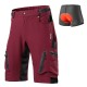 Arsuxeo Men's Bike Shorts Cycling MTB Shorts with Removable 3D Padded Underwear Summer Baggy Shorts Loose Fit Quick Dry Waterproof Zipper Sports Dark Grey Black Army Green Mountain Bike Arsuxeo Men's Bike Shorts Cycling MTB Shorts with Removable 3D Padded Underwear Summer Baggy Shorts Loose Fit Quick Dry Waterproof Zipper Sports Dark Grey Black Army Green Mountain Bike