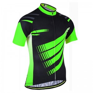 21Grams Men&#039;s Cycling Jersey Short Sleeve Bike Top with 3 Rear Pockets Mountain Bike MTB Road Bike Cycling Breathable Moisture Wicking Quick Dry Reflective Strips Yellow Red Blue Polyester Sports