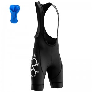 21Grams Men&#039;s Cycling Bib Shorts Bike Bottoms Mountain Bike MTB Road Bike Cycling Sports Graphic 3D Pad Cycling Breathable Quick Dry White Black Polyester Spandex Clothing Apparel Bike Wear