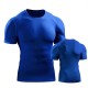 Men's Running T-Shirt Compression Shirt Short Sleeve Base Layer Athletic Spandex Breathable Quick Dry Moisture Wicking Gym Workout Running Active Training Sportswear Activewear Solid Colored Black Men's Running T-Shirt Compression Shirt Short Sleeve Base Layer Athletic Spandex Breathable Quick Dry Moisture Wicking Gym Workout Running Active Training Sportswear Activewear Solid Colored Black