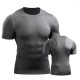 Men's Running T-Shirt Compression Shirt Short Sleeve Base Layer Athletic Spandex Breathable Quick Dry Moisture Wicking Gym Workout Running Active Training Sportswear Activewear Solid Colored Black Men's Running T-Shirt Compression Shirt Short Sleeve Base Layer Athletic Spandex Breathable Quick Dry Moisture Wicking Gym Workout Running Active Training Sportswear Activewear Solid Colored Black