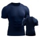 Men's Running T-Shirt Compression Shirt Short Sleeve Base Layer Athletic Spandex Breathable Quick Dry Moisture Wicking Gym Workout Running Active Training Sportswear Activewear Solid Colored Black Men's Running T-Shirt Compression Shirt Short Sleeve Base Layer Athletic Spandex Breathable Quick Dry Moisture Wicking Gym Workout Running Active Training Sportswear Activewear Solid Colored Black