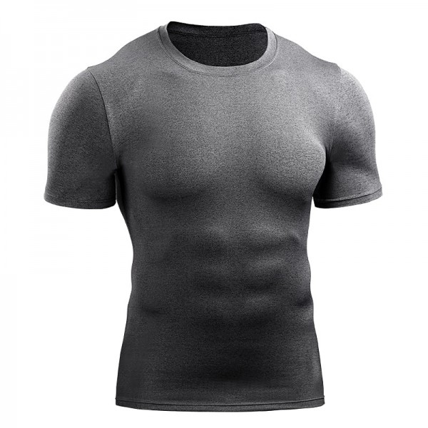 Men's Running T-Shirt Compression Shirt Short Sleeve Base Layer Athletic Spandex Breathable Quick Dry Moisture Wicking Gym Workout Running Active Training Sportswear Activewear Solid Colored Black Men's Running T-Shirt Compression Shirt Short Sleeve Base Layer Athletic Spandex Breathable Quick Dry Moisture Wicking Gym Workout Running Active Training Sportswear Activewear Solid Colored Black