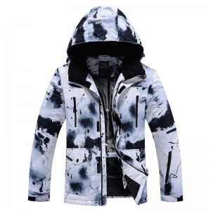 Men&#039;s Women&#039;s Hoodie Jacket Ski Jacket Outdoor Winter Thermal Warm Windproof Breathable Windbreaker Winter Jacket for Skiing Camping / Hiking Snowboarding Ski