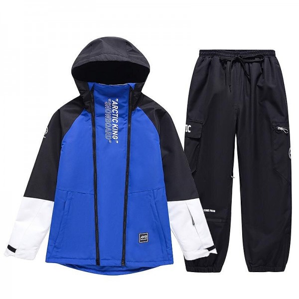 new ski suit suit men and women winter outdoor single-board double-board ski pants windproof and splash-proof to keep warm new ski suit suit men and women winter outdoor single-board double-board ski pants windproof and splash-proof to keep warm