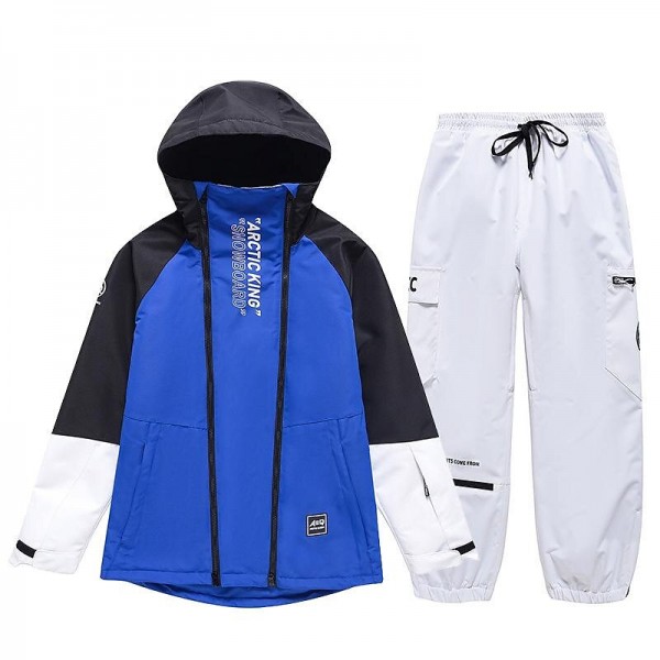 new ski suit suit men and women winter outdoor single-board double-board ski pants windproof and splash-proof to keep warm new ski suit suit men and women winter outdoor single-board double-board ski pants windproof and splash-proof to keep warm