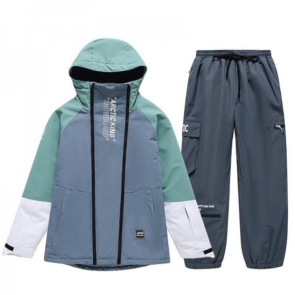 new ski suit suit men and women winter outdoor single-board double-board ski pants windproof and splash-proof to keep warm new ski suit suit men and women winter outdoor single-board double-board ski pants windproof and splash-proof to keep warm