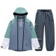 new ski suit suit men and women winter outdoor single-board double-board ski pants windproof and splash-proof to keep warm new ski suit suit men and women winter outdoor single-board double-board ski pants windproof and splash-proof to keep warm