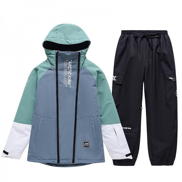 new ski suit suit men and women winter outdoor single-board double-board ski pants windproof and splash-proof to keep warm new ski suit suit men and women winter outdoor single-board double-board ski pants windproof and splash-proof to keep warm