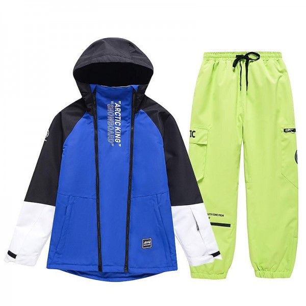 new ski suit suit men and women winter outdoor single-board double-board ski pants windproof and splash-proof to keep warm new ski suit suit men and women winter outdoor single-board double-board ski pants windproof and splash-proof to keep warm