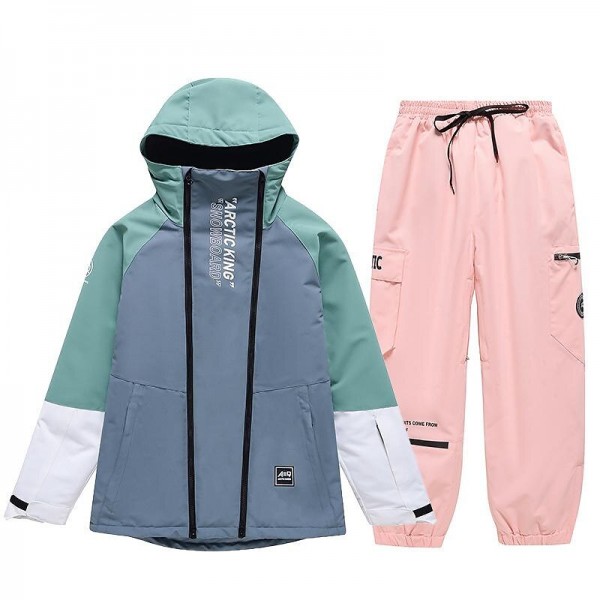 new ski suit suit men and women winter outdoor single-board double-board ski pants windproof and splash-proof to keep warm new ski suit suit men and women winter outdoor single-board double-board ski pants windproof and splash-proof to keep warm