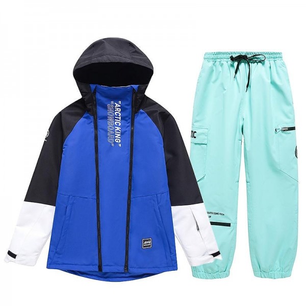 new ski suit suit men and women winter outdoor single-board double-board ski pants windproof and splash-proof to keep warm new ski suit suit men and women winter outdoor single-board double-board ski pants windproof and splash-proof to keep warm