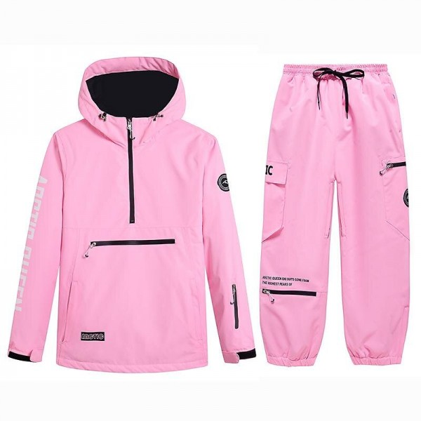 ARCTIC QUEEN Men's Women's Ski Jacket with Pants Ski Suit Outdoor Winter Thermal Warm Waterproof Windproof Breathable Hooded Clothing Suit for Skiing Snowboarding Winter Sports ARCTIC QUEEN Men's Women's Ski Jacket with Pants Ski Suit Outdoor Winter Thermal Warm Waterproof Windproof Breathable Hooded Clothing Suit for Skiing Snowboarding Winter Sports
