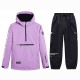 ARCTIC QUEEN Men's Women's Ski Jacket with Pants Ski Suit Outdoor Winter Thermal Warm Waterproof Windproof Breathable Hooded Clothing Suit for Skiing Snowboarding Winter Sports ARCTIC QUEEN Men's Women's Ski Jacket with Pants Ski Suit Outdoor Winter Thermal Warm Waterproof Windproof Breathable Hooded Clothing Suit for Skiing Snowboarding Winter Sports